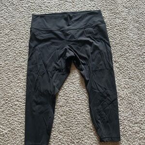 Lululemon Athletica Black Leggings High Waist Performance